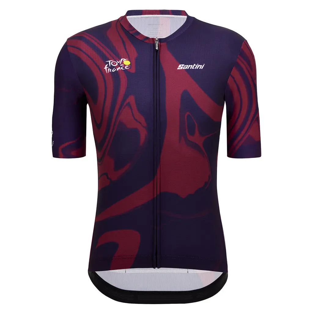 Santini Tdf Bordeaux Jersey - Print 1