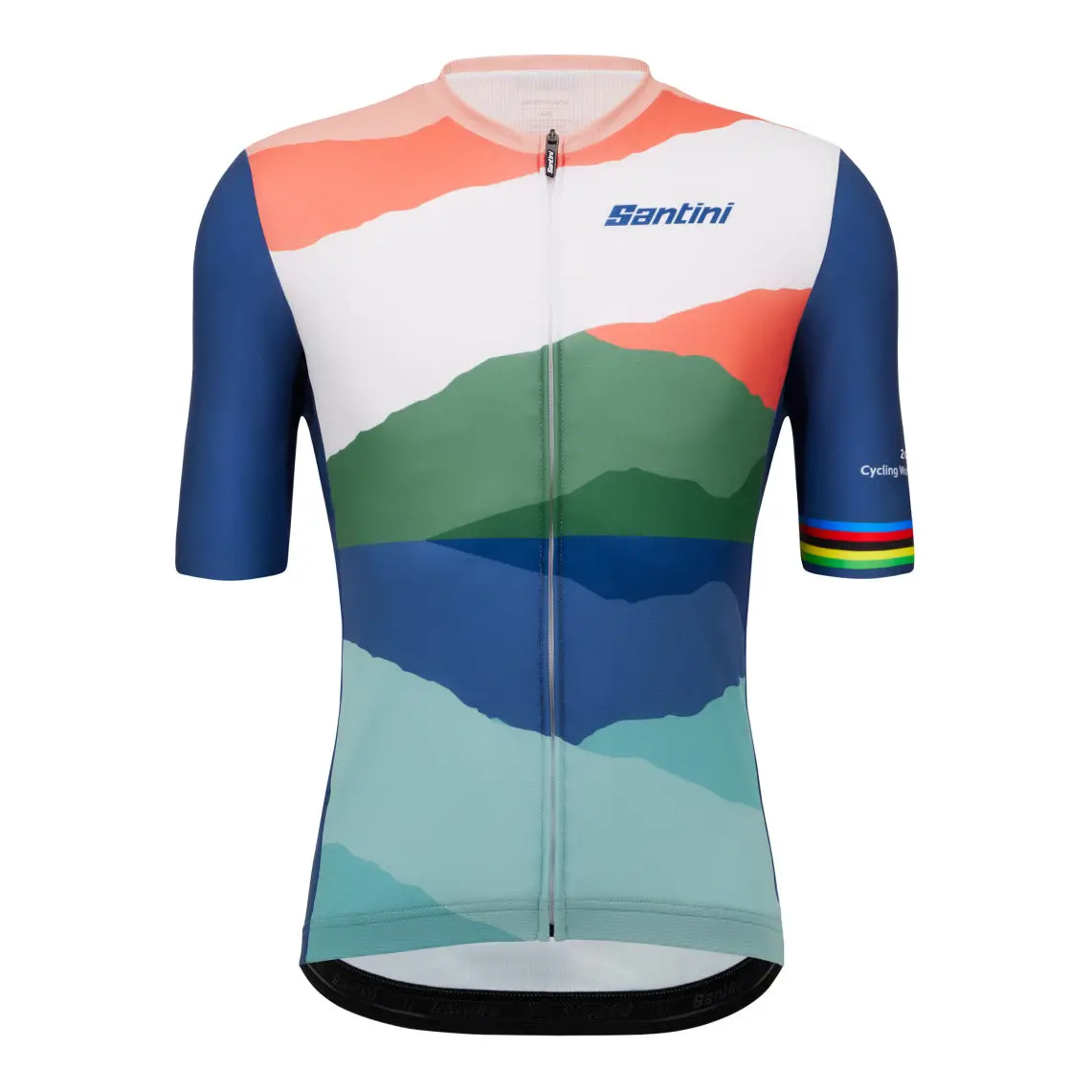 Santini Uci World Championships Cloudscape Jersey - Print 1