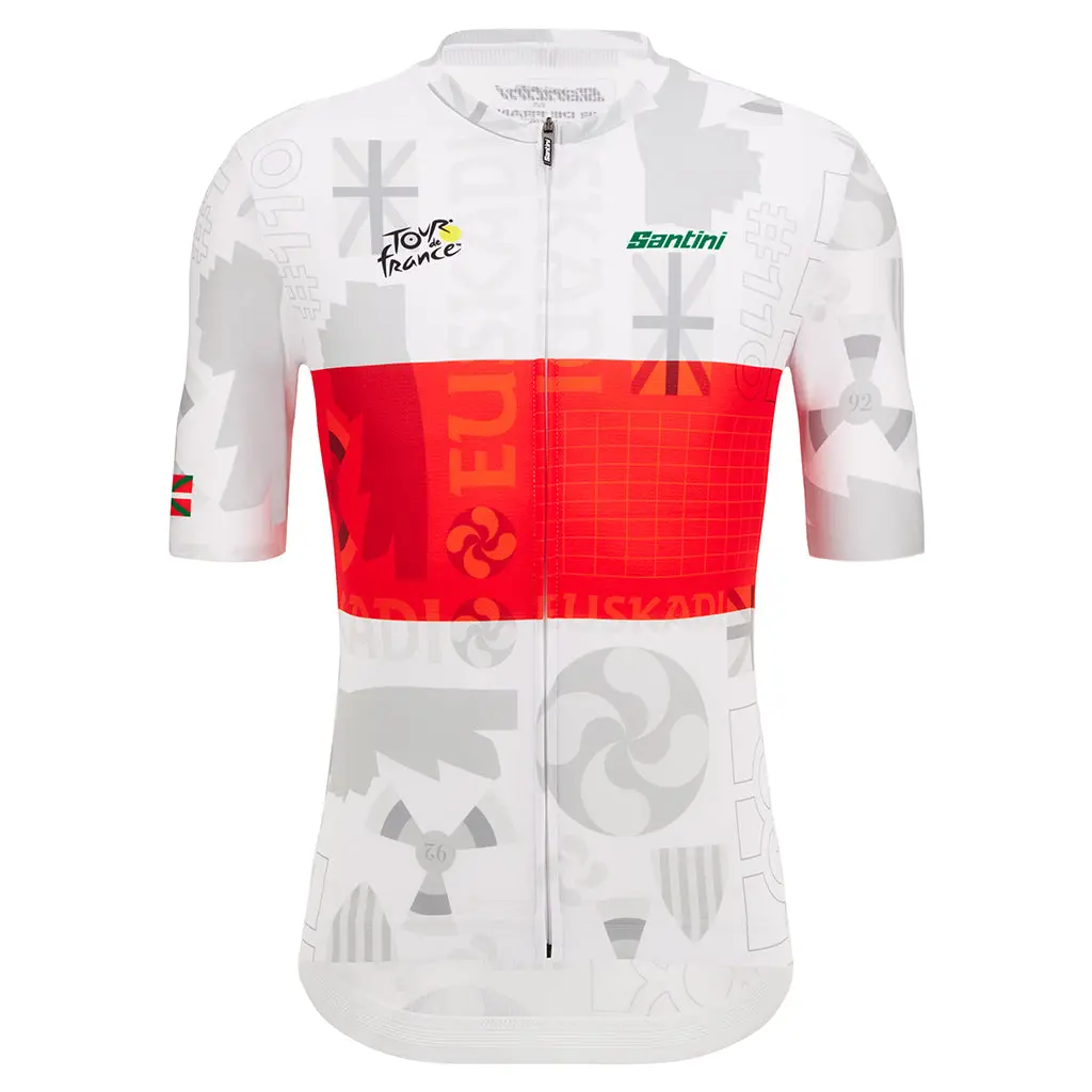 Santini Tdf Grand Depart Pais Vasco Jersey - Print 1