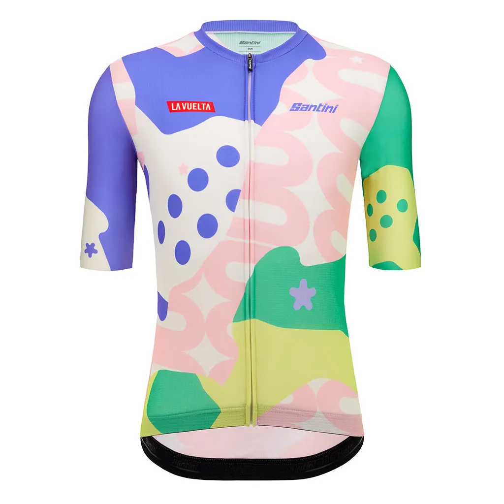 Santini La Vuelta Km Cero Jersey - Print 1