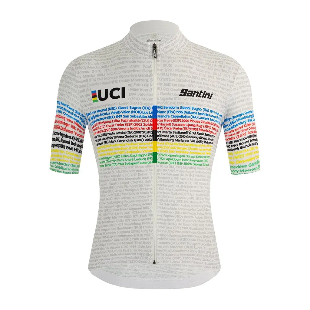 Santini Uci Road 100 Champions Jersey - Print 1