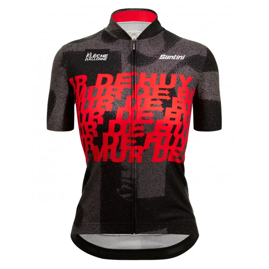 Santini Womens Tdf Mur De Huy Jersey - Print 1
