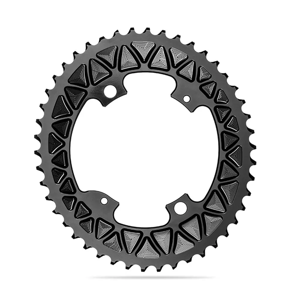 Absolute Black Oval Road/Gravel Cr 2X 110/4 Bcd-30T - Black 1