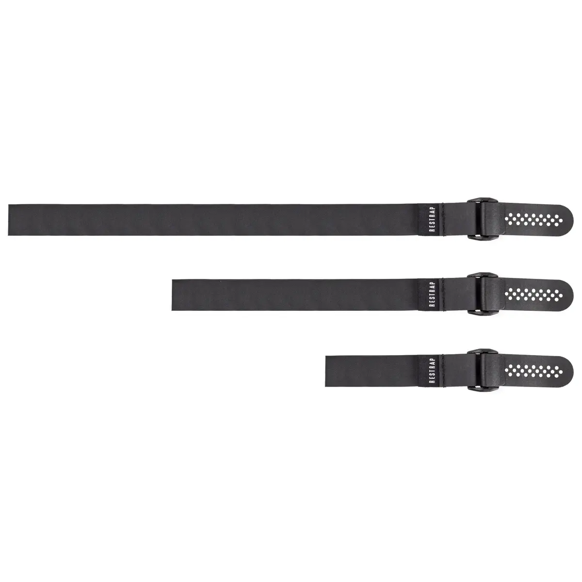 Restrap Fast Straps Mix Pack - Black - Pack Of 3 1