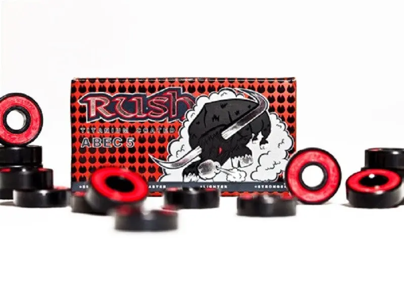 Rush Abec 5 Titanium Coated Bearings 1