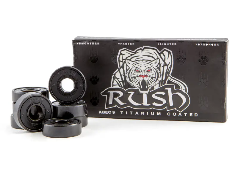 Rush Abec 9 Titanium Coated Bearings 4Pk 1