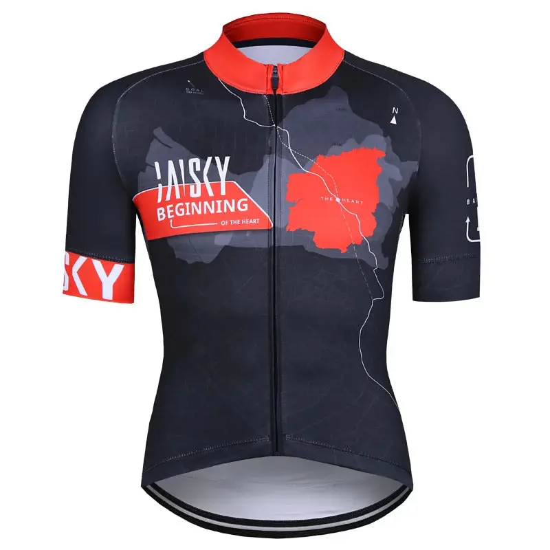 Baisky Trmsj990 Men's Cycling Jersey (Map) 1