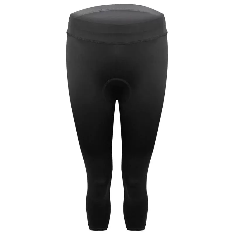 Baisky Bicycle Womens Cropped Tights Trmb780 - Roselle Black 1