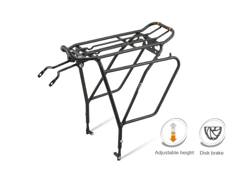 Ibera Pakrak Touring Carrier Plus+ Alloy Rear Carrier For Disc Brakes 1