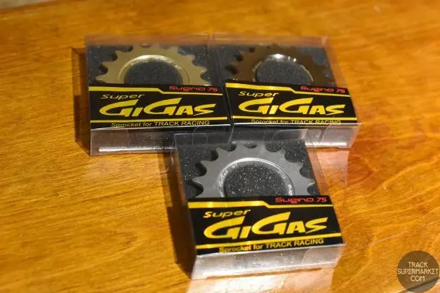 Sugino Track Cogs Gigas Alloy Silver 13-T 1
