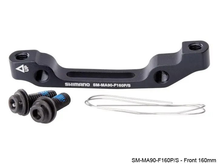 Shimano Xtr Sm-Ma90 Disc Brake Adapters - F160p/S 1