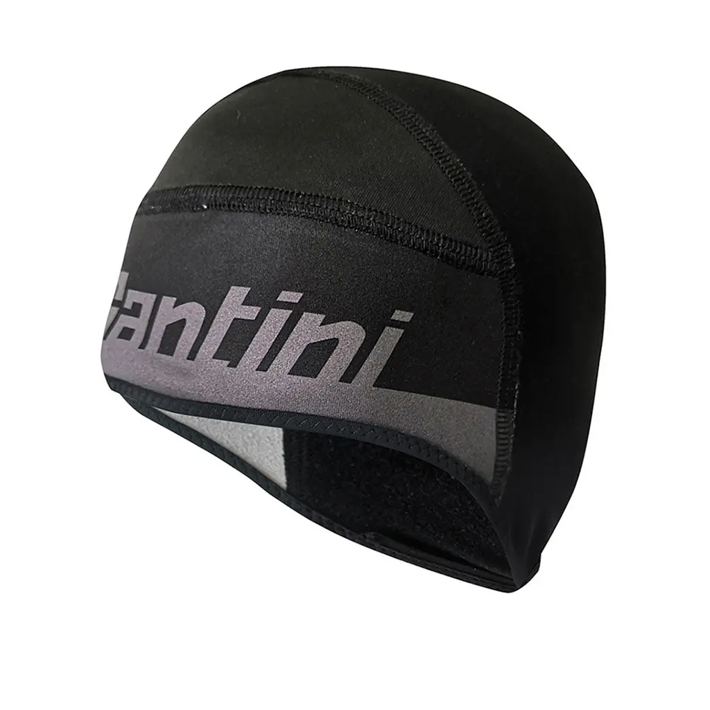 Santini Xf Wind Protection Underhelmet - Black 1