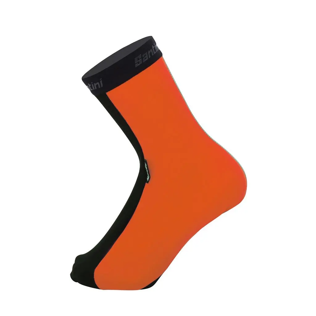 Santini Vega H20 Shoecover - Flashy Orange 1