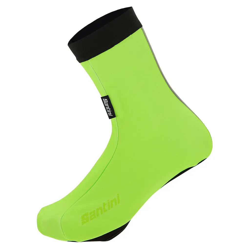 Santini Adapt Shoecover - Fluo Green 1