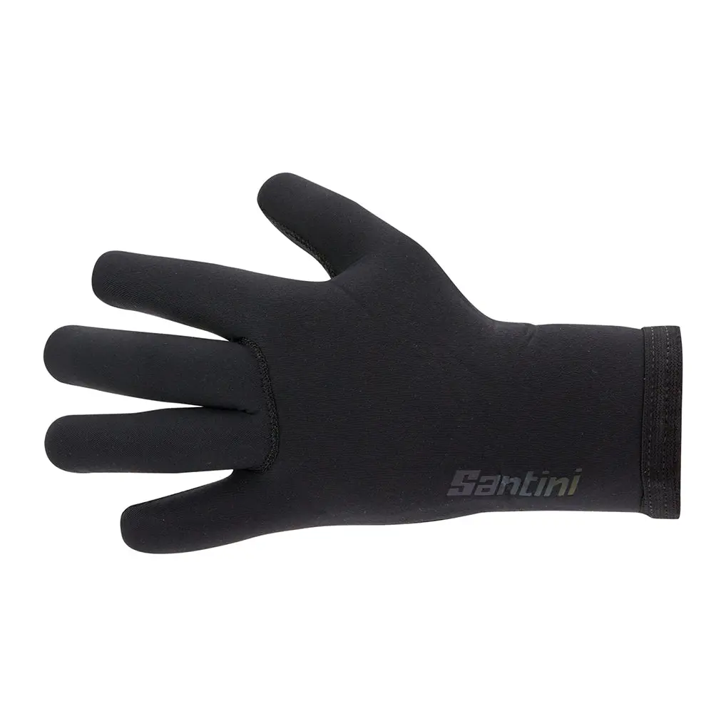 Santini Shield Full Gloves - Black 1