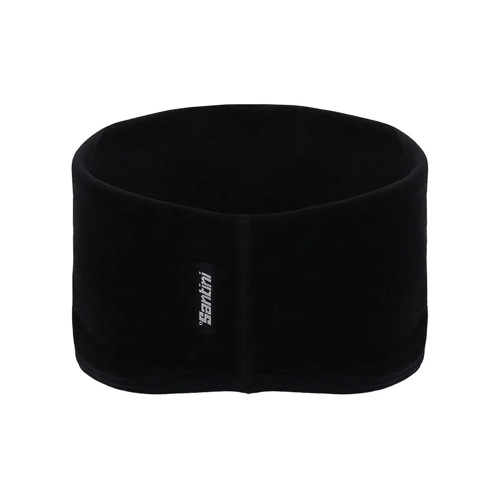 Santini Wool Winter Headband - Black 1