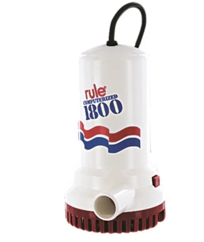 Rule 1800 Sump/Utility Pump W/8' Cord - 110V Automatic A53s 1