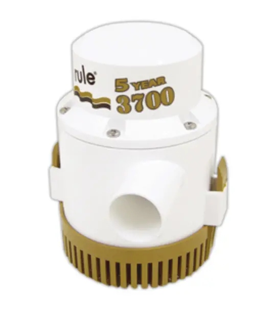 Rule 3700 G.P.H. "Gold Series" Bilge Pump 13A 1