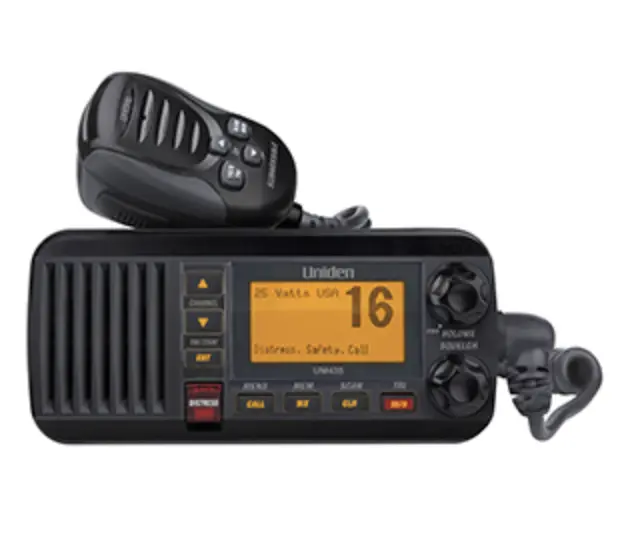 Uniden Um435 Fixed Mount Vhf Radio - Black (Um435bk) 1
