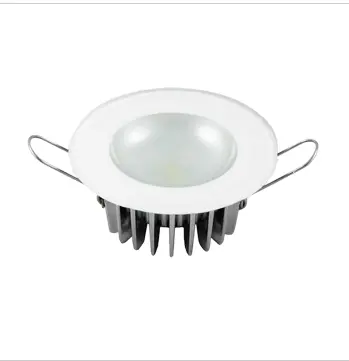 Lumitec Mirage - Flush Mount Down Light - Glass Finish/No Bezel - White Non-Dimming 113193 1