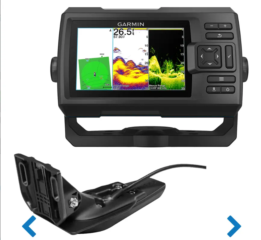 Garmin Striker™ Vivid 5Cv Fishfinder W/Gt20-Tm 010-02551-00 1