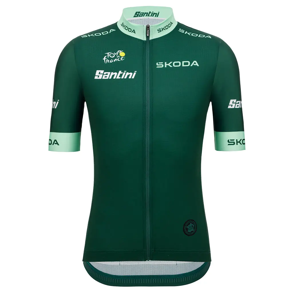 Santini Tdf Best Sprinter Jersey - Green 1