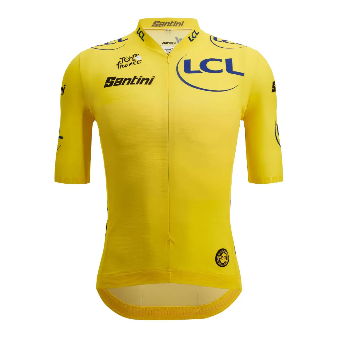 Santini Tour De France Overall Leader Pro Jersey-Yellow 1