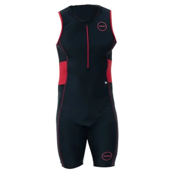 Zone3 Mens Activate Trisuit - Black/Red 1