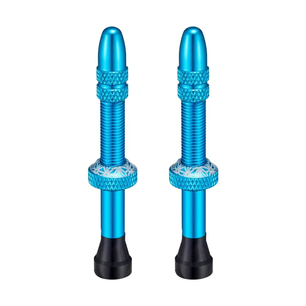 Supacaz Star Valvez Tubeless Valves - Maui Blue 65Mm 1
