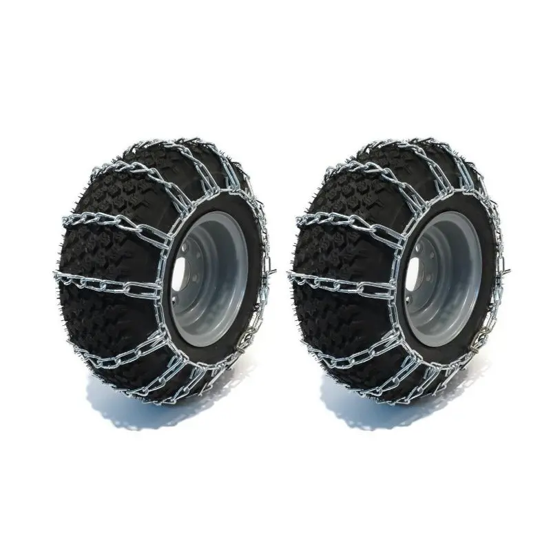 Heavy-Duty Tire Chains For 22X8.00-10, 22X8x10 Snow And Mud Traction 1