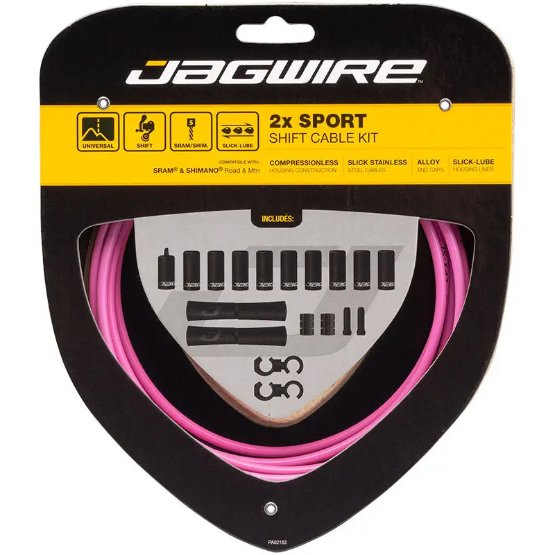 Jagwire Shift Kit 2X Sport Box 1