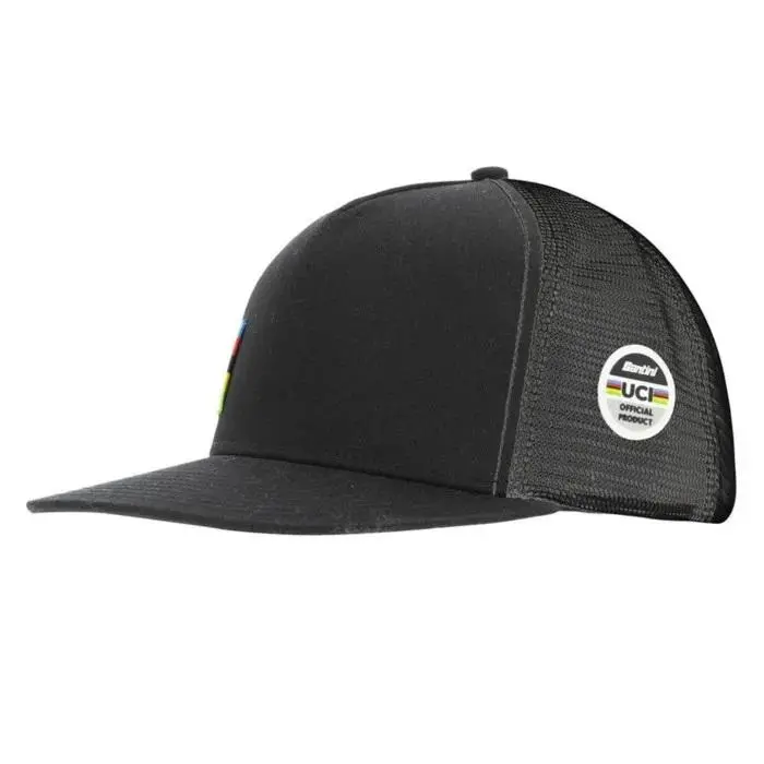 Santini Uci Official Trucker Cap - Black 2
