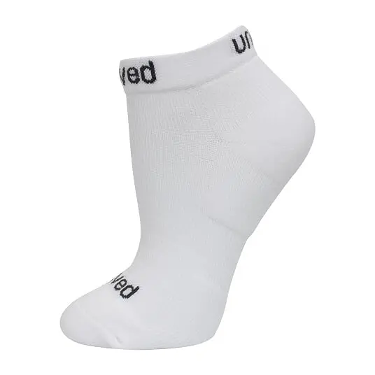 Unived Performance Sock For Runners & Athletes | No Show – Ns2 - White 1