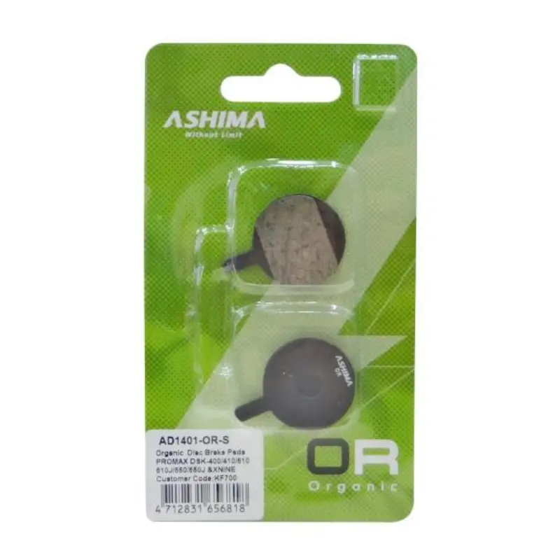 Ashima Organic Disc Pads - Ad1401-Or-S 1