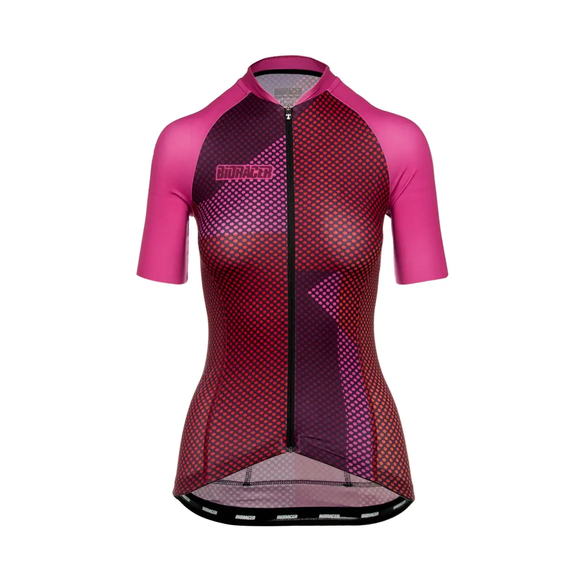 Bioracer Women's Vesper Jersey - Pink Blitzz 1