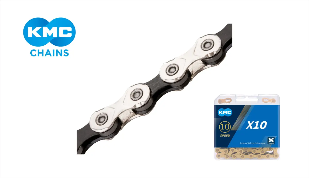 Kmc X10 Chain - Silver/Black 1