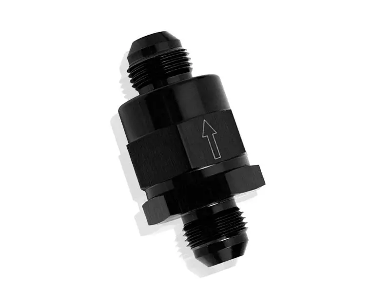 12An Black Inline Fuel Check Valve – Af612-12Blk 1