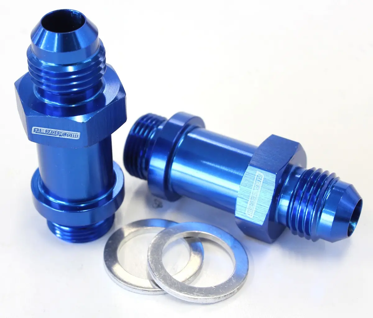 9/16"-24 Male To -6An Carburetor Adapter – 1-3/4" Length (Af701-06-L) 1