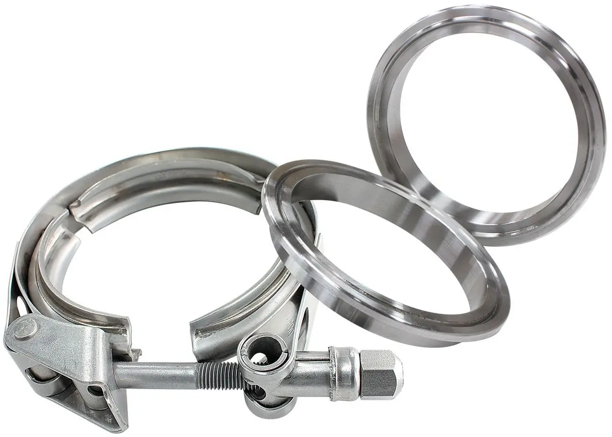 3-Inch V-Band Clamp Kit With Steel Weld-On Flanges – Af92-3000 1