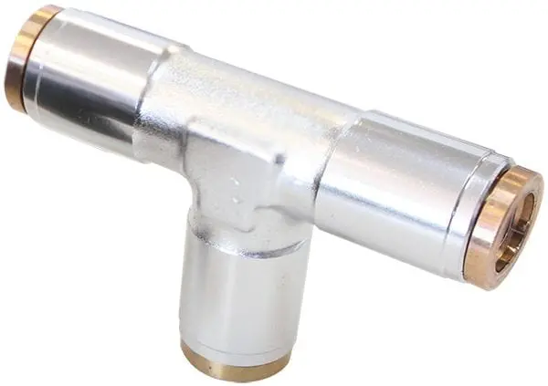 120 Series 3/16-Inch Push-To-Connect Tee Fitting – Af125-02S 1