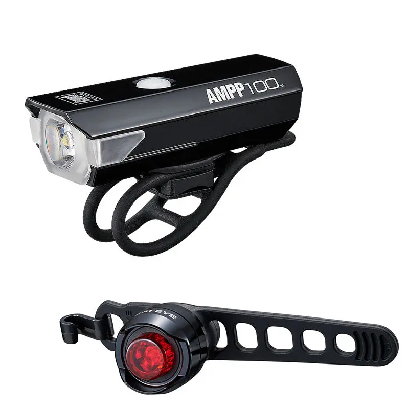 Cateye Ampp100/Orb Rc Hl-El041/Ld160rc Lamp Combo Cycle Light 1