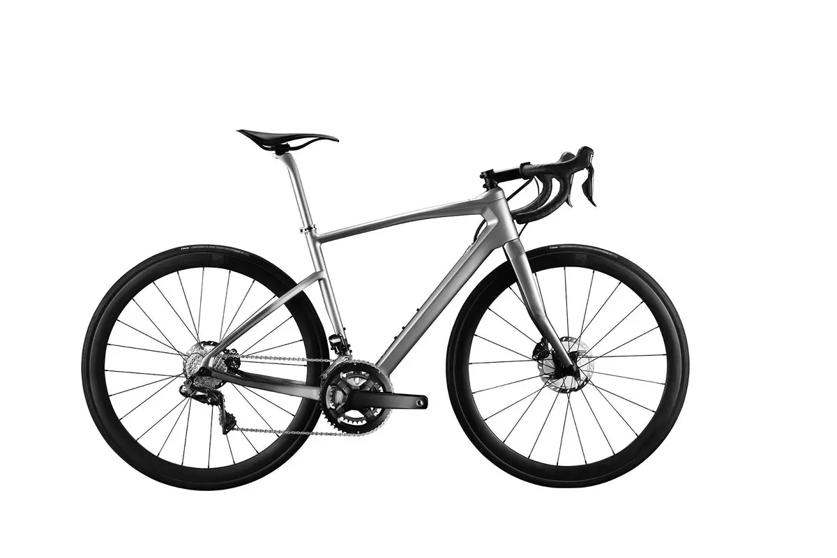 Argon 18 Mercedes-Benz Style Silver Road Bike 1