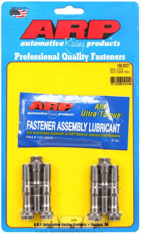 Arp Powersports Fastener Kit – Stainless Steel Engine & Accessory Hardware Set (168-6001) 1