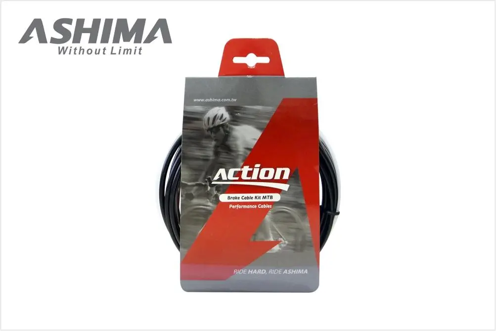 Ashima Action Mtb Brake Kit Black 1