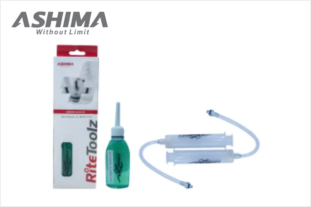 Ashima Bleeding Kit - Pcd Mineral Oil Brake Fluid 1