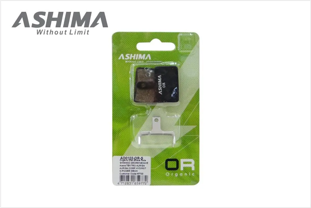Ashima Organic Disc Pads - Ad0102-Or-S 1