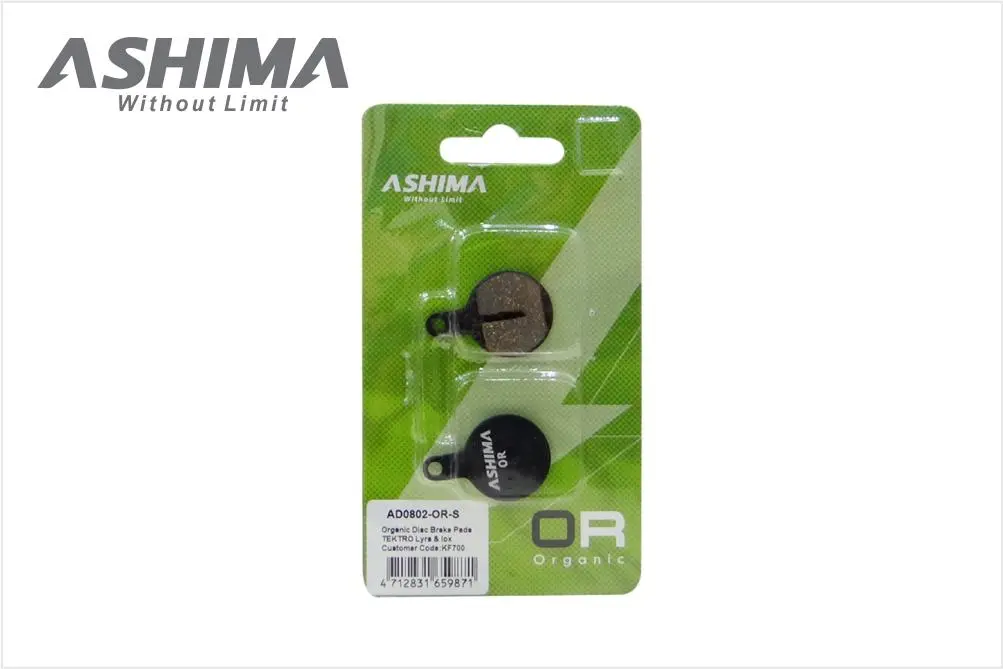 Ashima Organic Disc Pads - Ad0802-Or-S 1