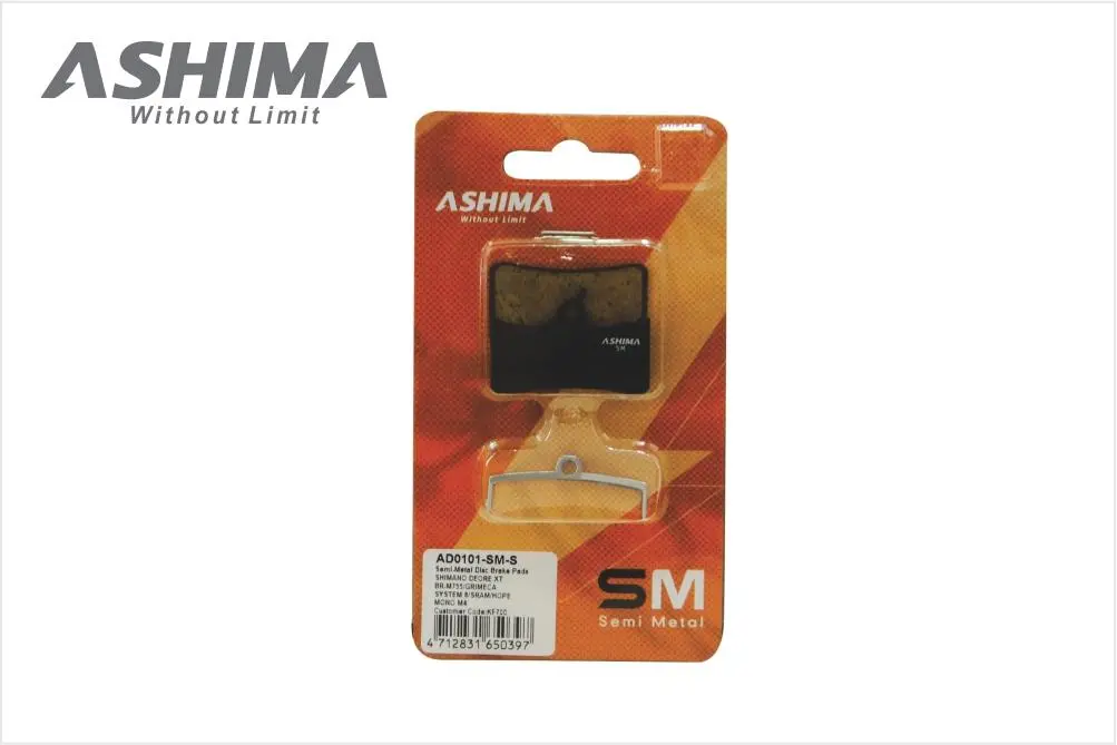 Ashima Semi Metal Brake Pads - Ad0101-Sm-S 1