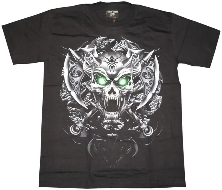 Rock Chan Glow-In-The-Dark Axe Demon T-Shirt 1