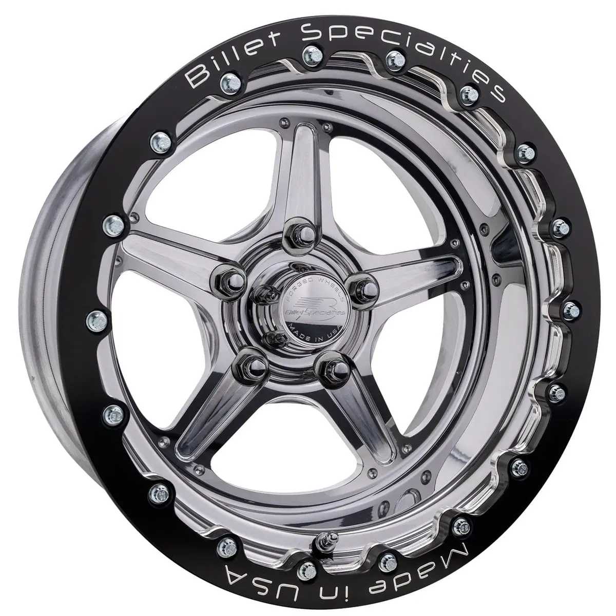 Billet Specialties Rsb23512L6550 Street Lite Polished Beadlock Wheel 1
